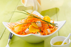 Salade de carottes à la mangue
